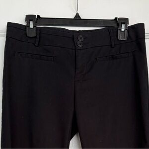 NWOT Anthropologie Cartonnier cotton stretch Chinos - Black Size 6